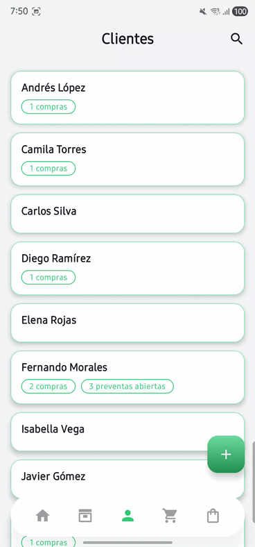 Directorio de Clientes