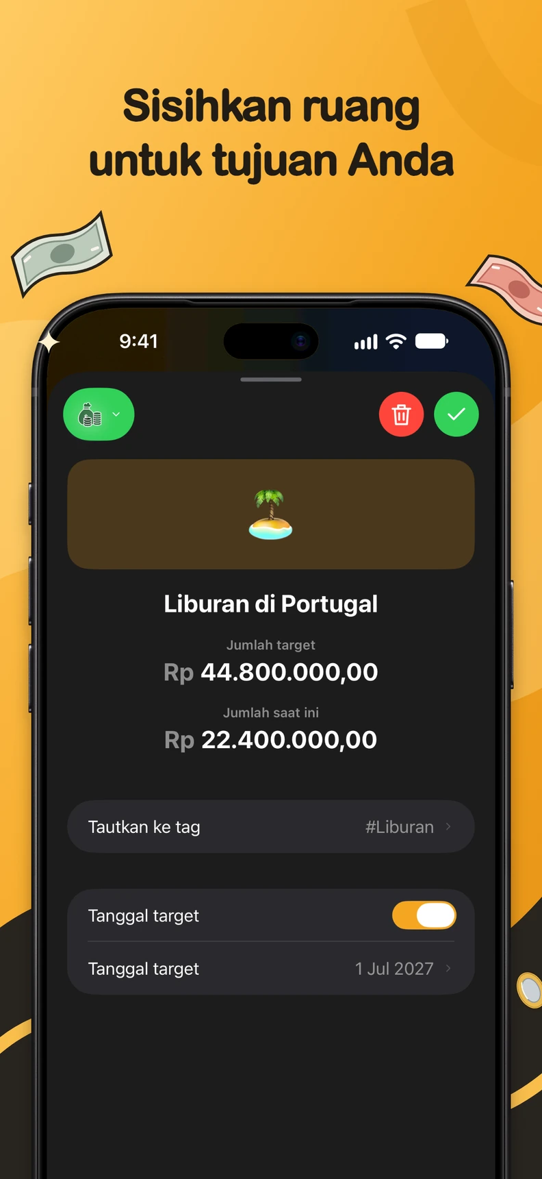 Tujuan tabungan