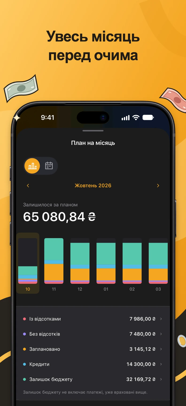 План на місяць
